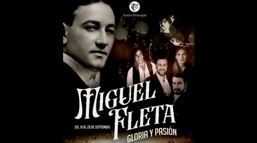 ‘Gloria y pasión’ rinde un merecido homenaje al tenor aragonés Miguel Fleta en el Teatro Principal